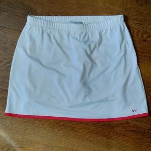 NWT vintage Wilson tennis skirt skort sz M (Fits like Large)